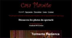 Desktop Screenshot of casaplanete.com
